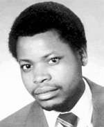 Porträt von Jorge Gomondai, mosambikanischer Vertragsarbeiter, 1991 in Deutschland getötet.